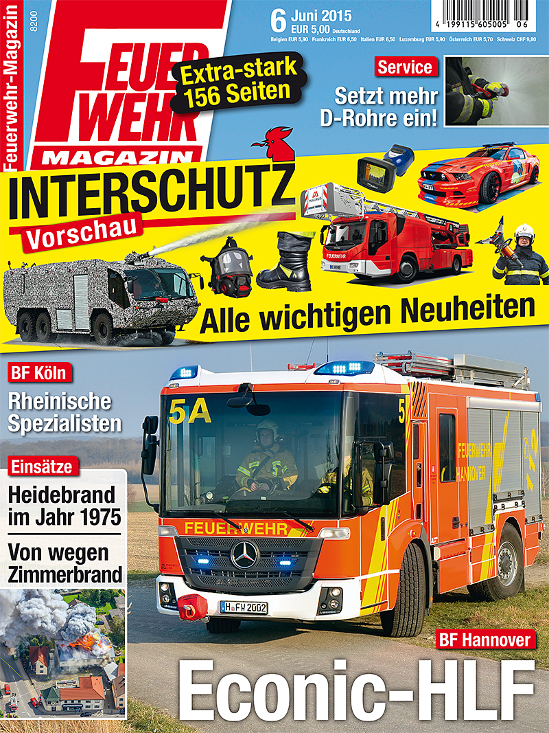 Produkt: Feuerwehr-Magazin 6/2015 Digital