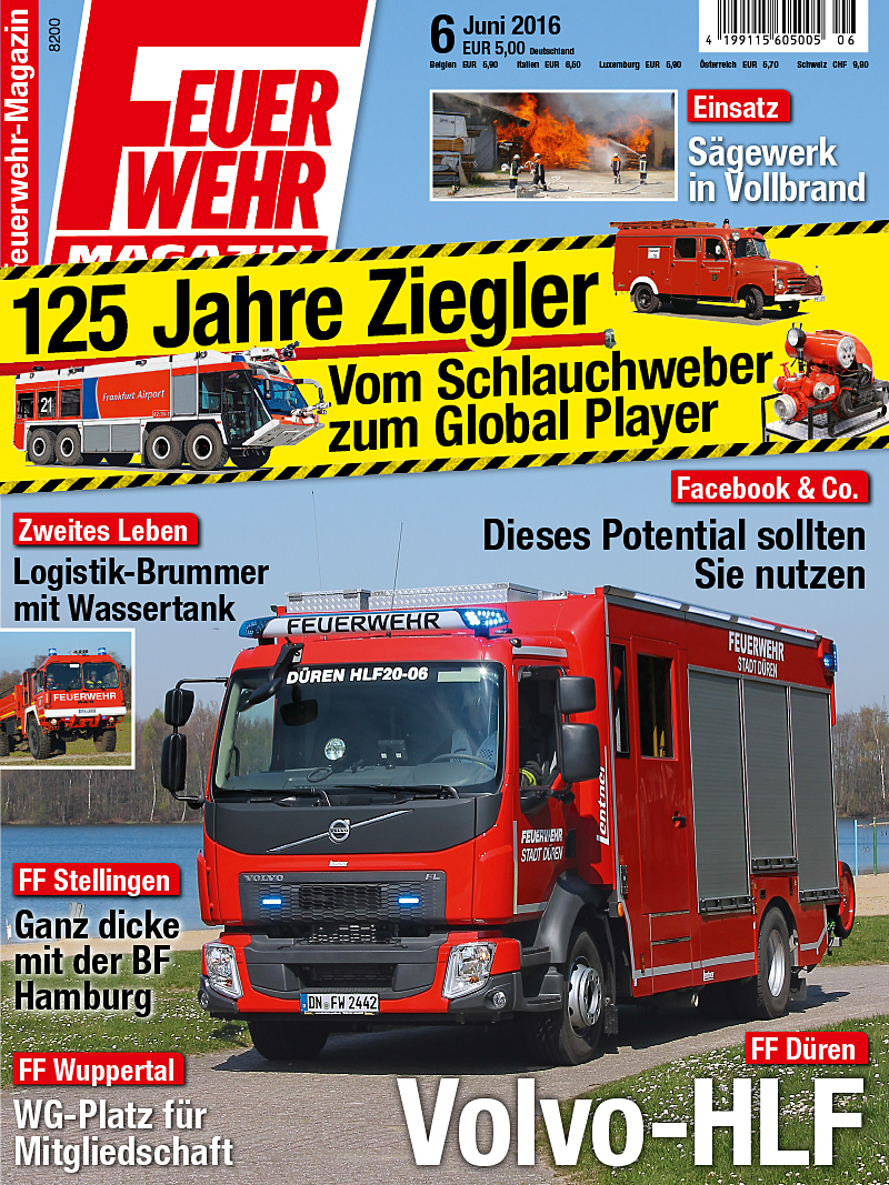 Produkt: Feuerwehr-Magazin 6/2016 Digital