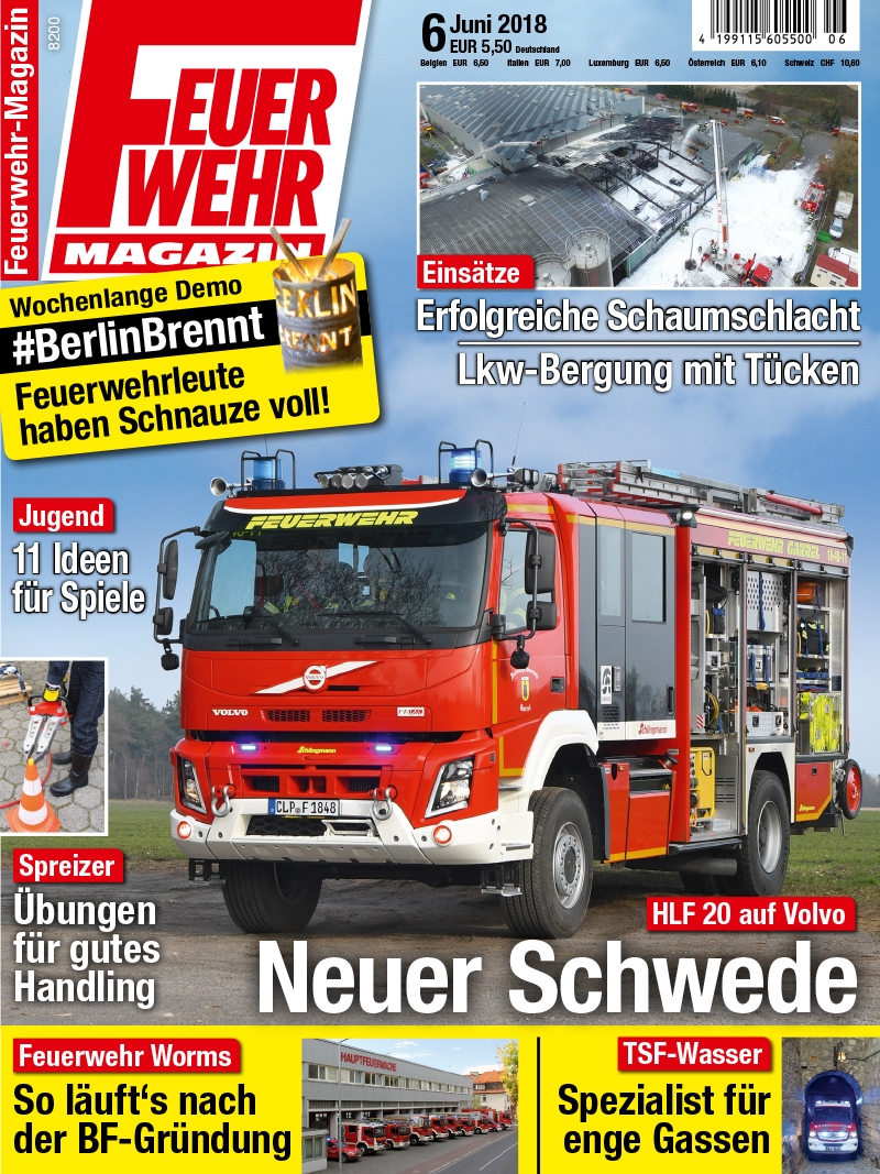 Produkt: Feuerwehr-Magazin 06/2018 Digital