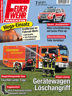 Produkt: Feuerwehr-Magazin 7/2013 Digital