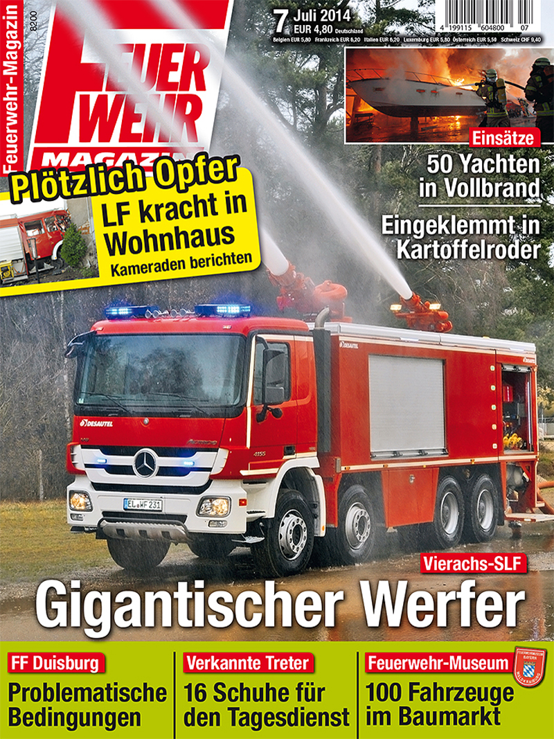 Produkt: Feuerwehr-Magazin 7/2014 Digital