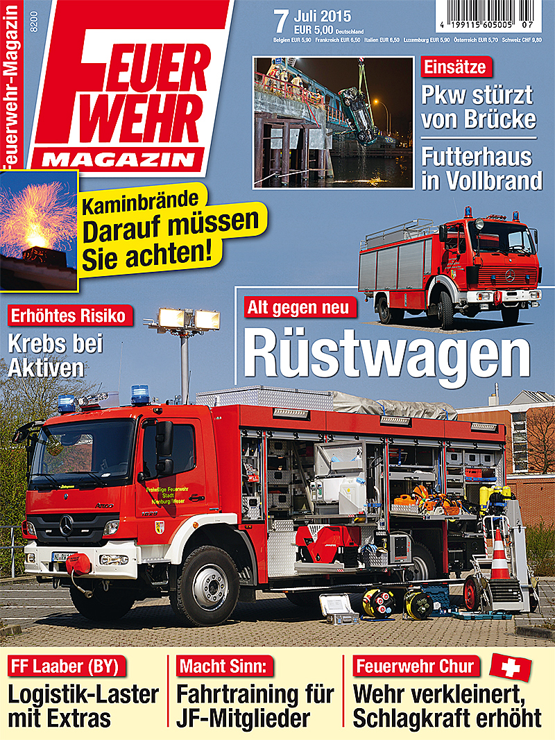 Produkt: Feuerwehr-Magazin 7/2015 Digital