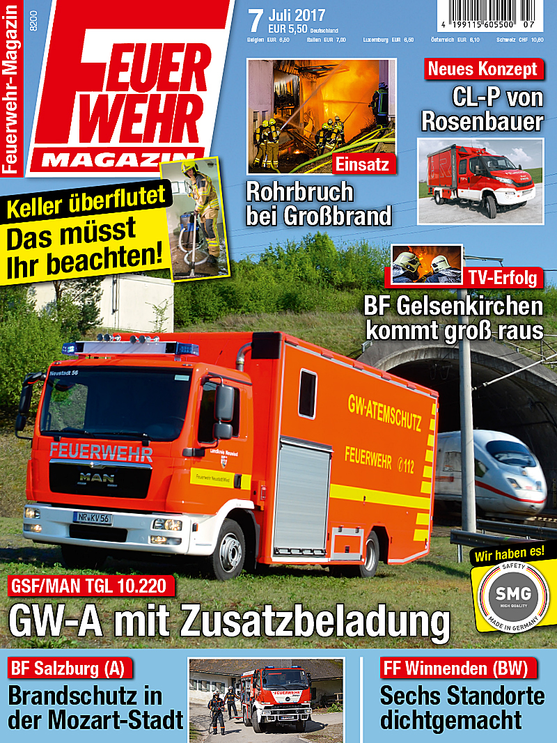 Produkt: Feuerwehr-Magazin 7/2017 Digital