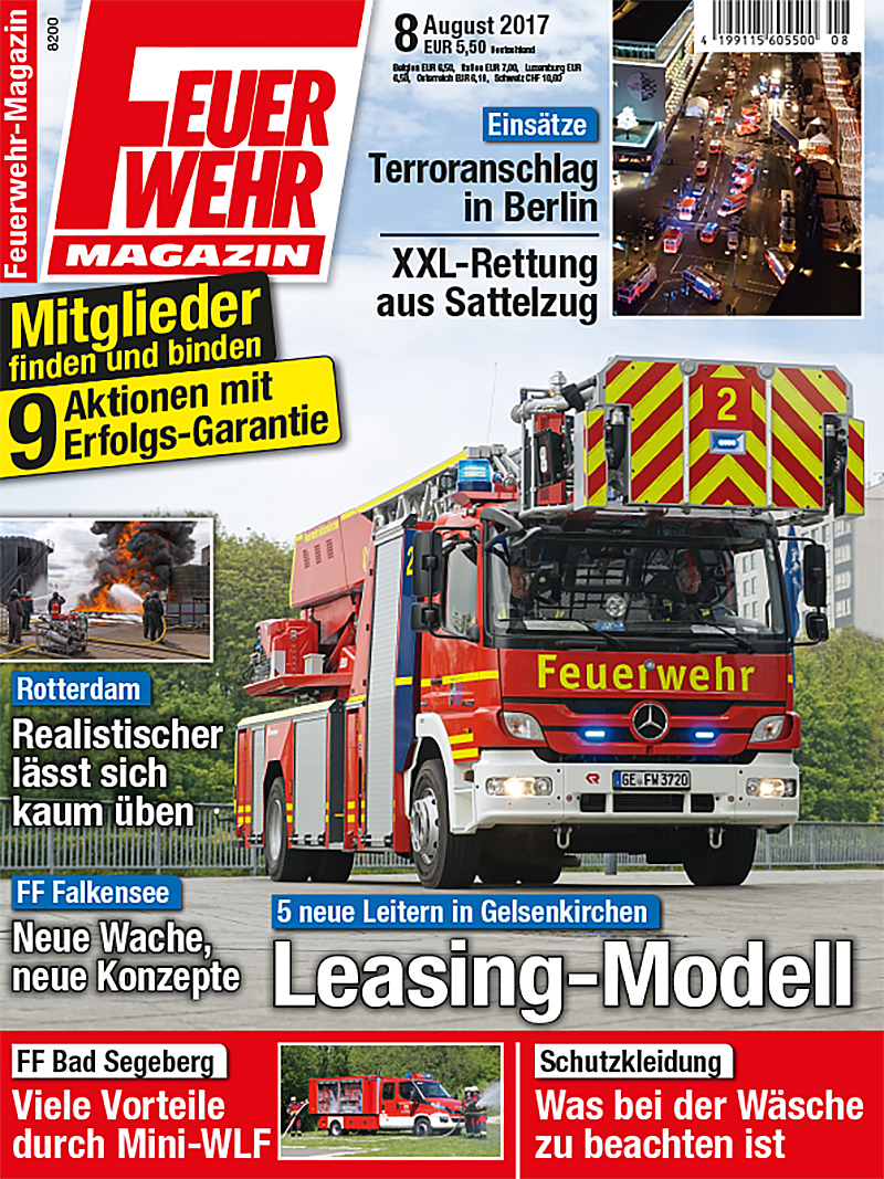 Produkt: Feuerwehr-Magazin 8/2017 Digital