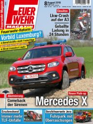 Produkt: PDF-Download: Feuerwehr-Magazin Digital 08/2018