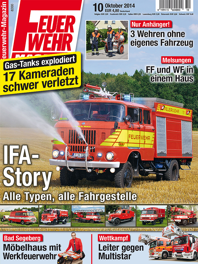 Produkt: Feuerwehr-Magazin 10/2014 Digital