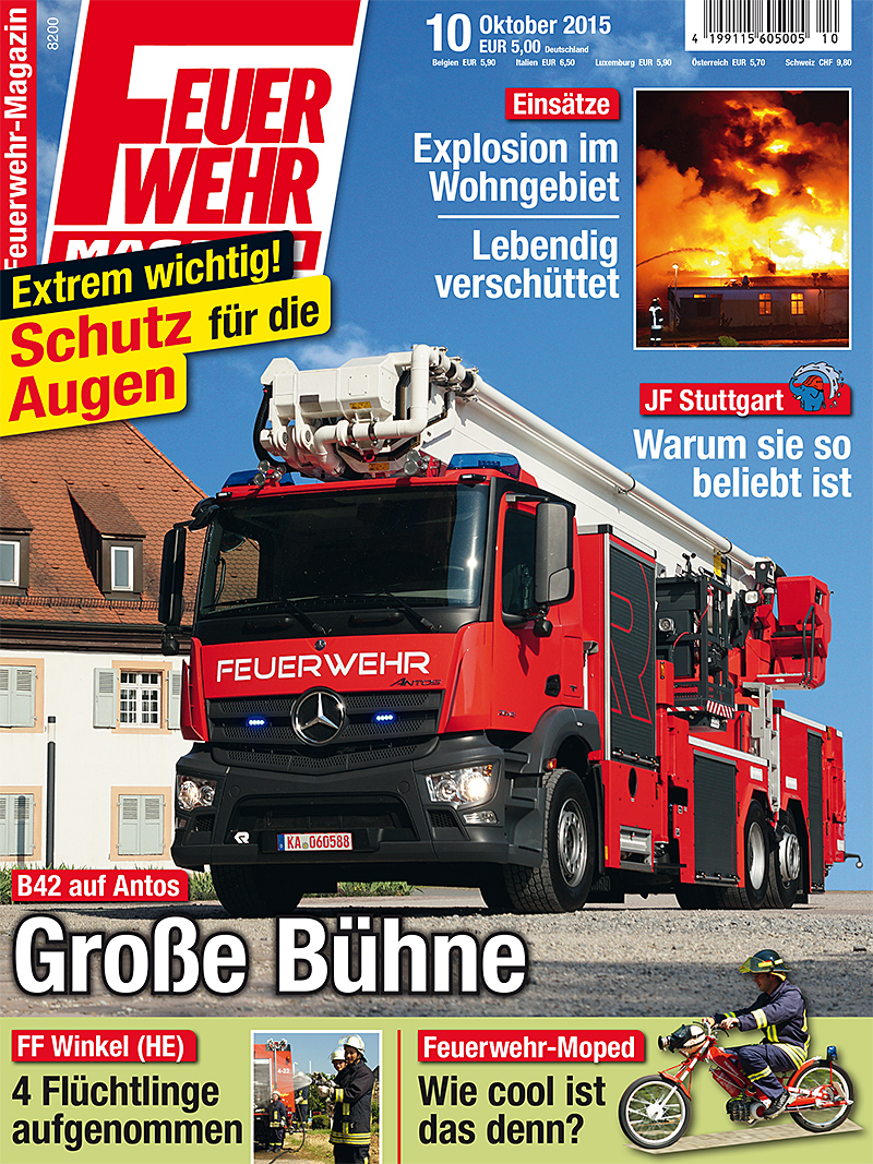 Produkt: Feuerwehr-Magazin 10/2015 Digital