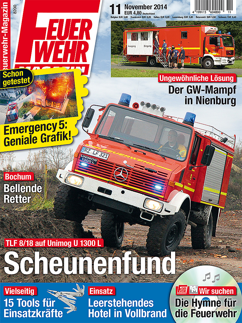 Produkt: Feuerwehr-Magazin 11/2014 Digital