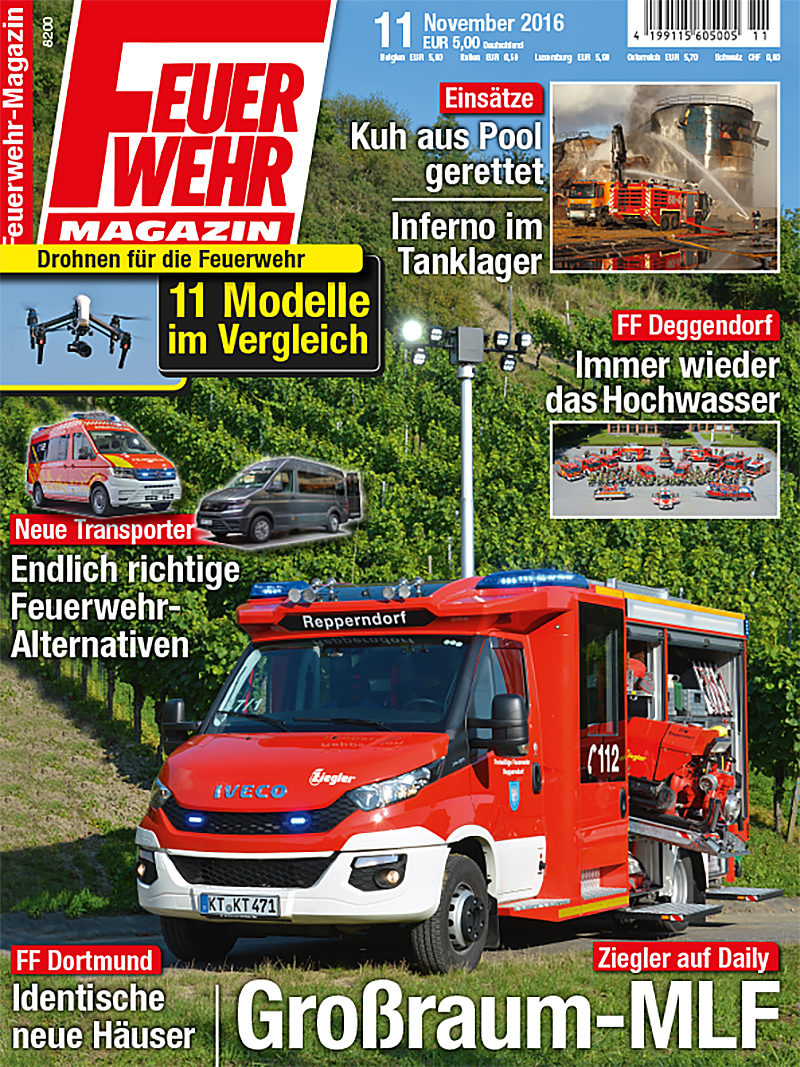 Produkt: Feuerwehr-Magazin 11/2016 Digital