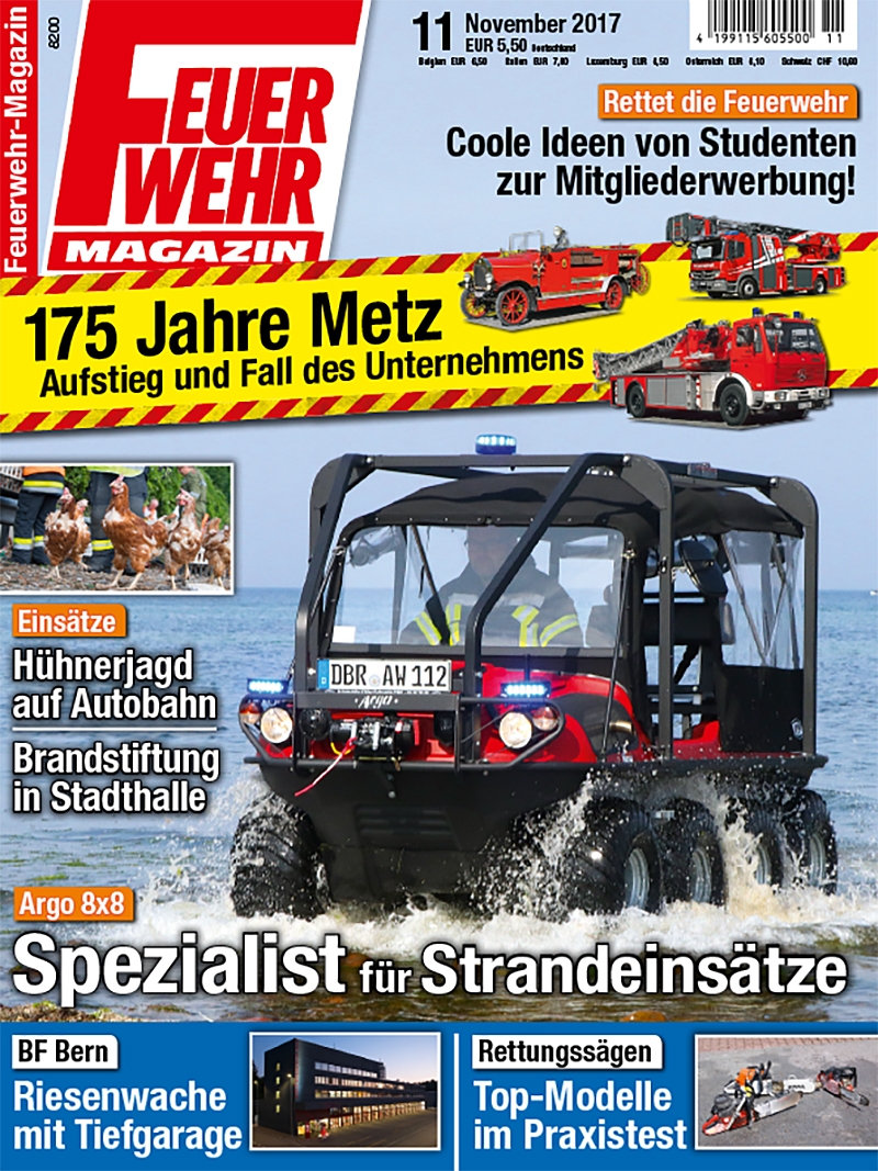 Produkt: Feuerwehr-Magazin 11/2017 Digital