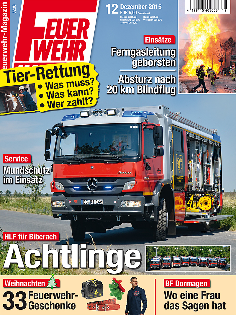 Produkt: Feuerwehr-Magazin 12/2015 Digital