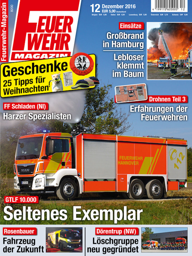 Produkt: Feuerwehr-Magazin 12/2016 Digital