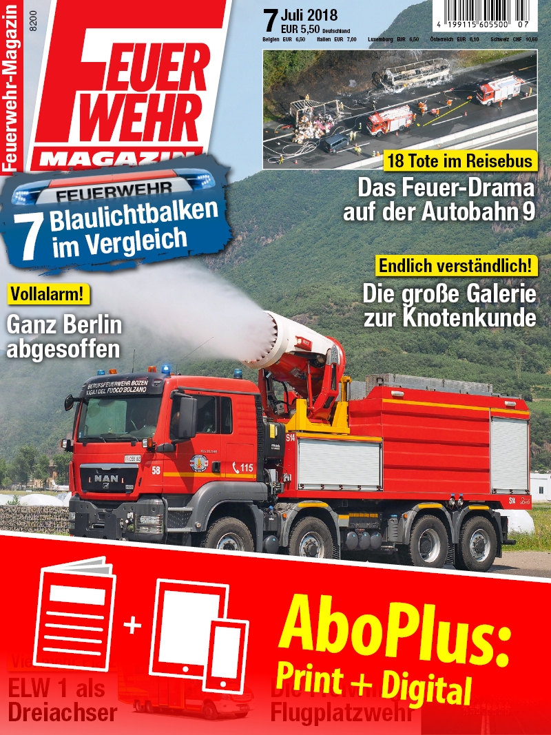 Produkt: Feuerwehr-Magazin Jahresabonnement Plus