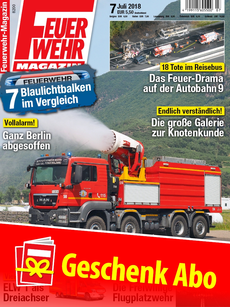 Produkt: Feuerwehr-Magazin Geschenkabonnement Print