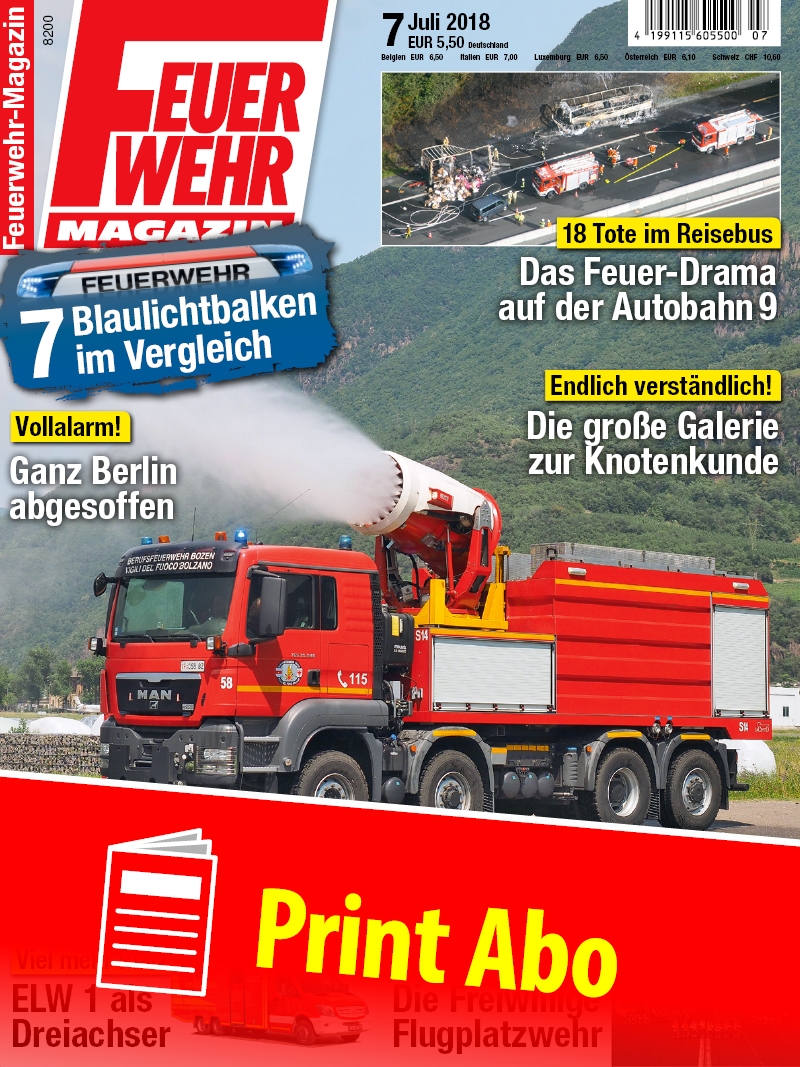Produkt: Feuerwehr-Magazin Jahresabonnement Print