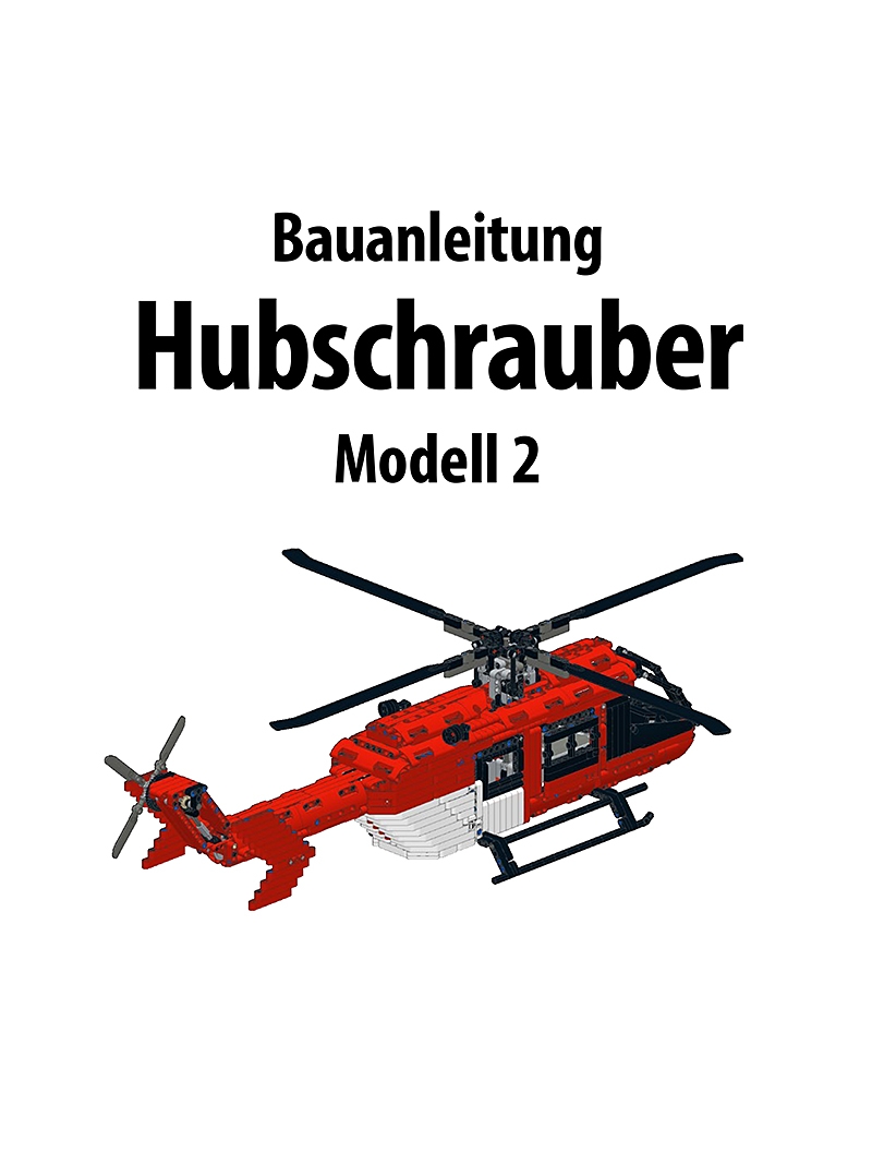 Produkt: Bauanleitung Hubschrauber Modell 2