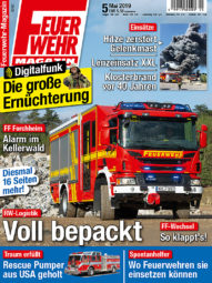 Produkt: PDF-Download: Feuerwehr-Magazin 5/2019