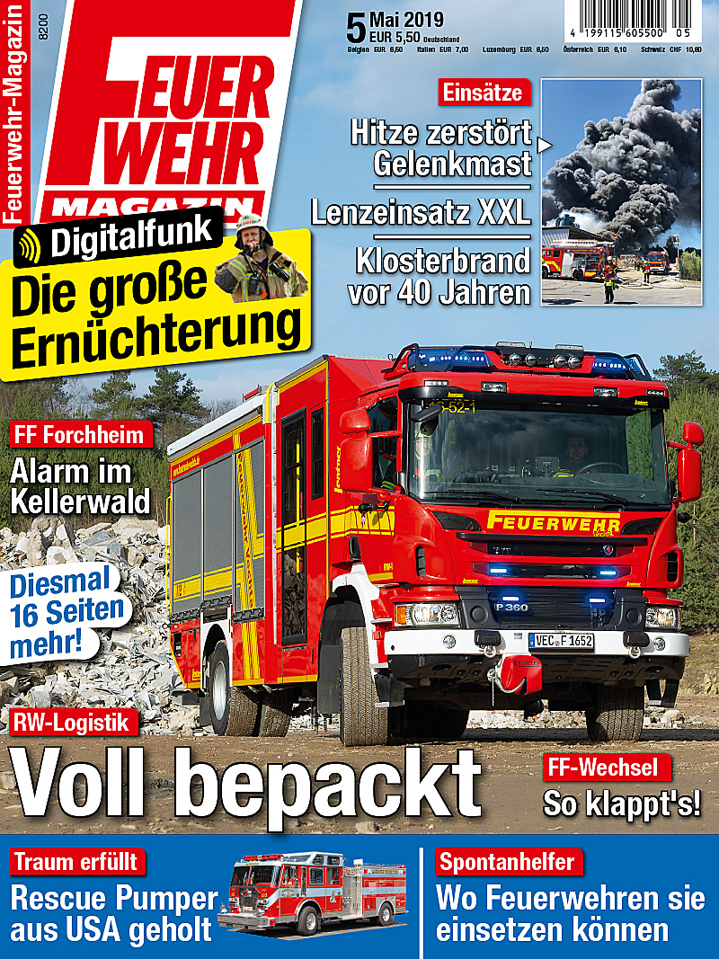 Produkt: Feuerwehr-Magazin 5/2019 Digital