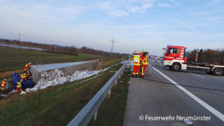 Verkehrsunfall mit Lkw