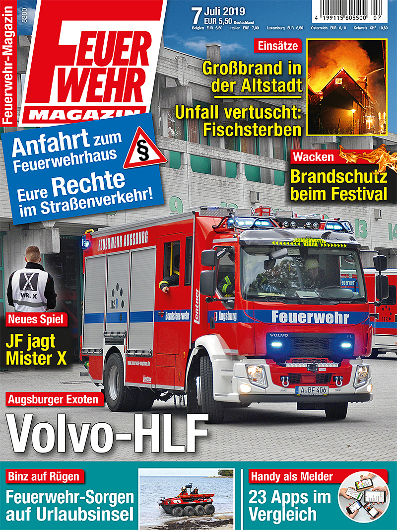 Produkt: Feuerwehr-Magazin 7/2019 Digital