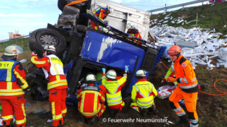 Menschenrettung aus Lkw