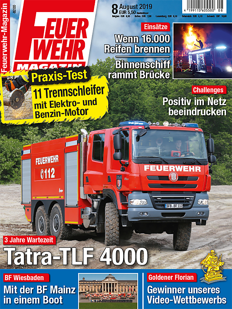 Produkt: Feuerwehr-Magazin 8/2019 Digital