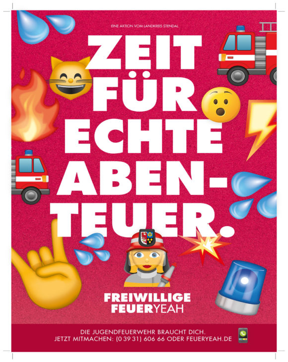 Frische Nachwuchskampagne für die Feuerwehr