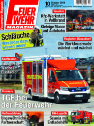 Produkt: PDF-Download: Feuerwehr-Magazin 10/2019