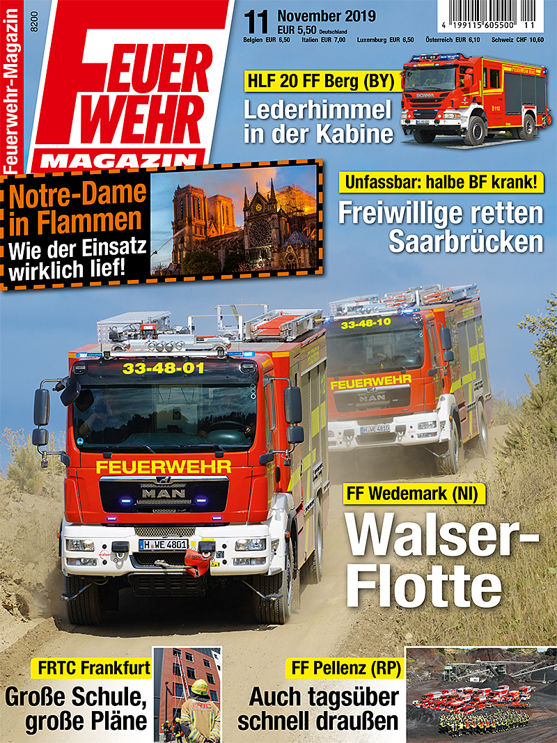 Produkt: Feuerwehr-Magazin 11/2019 Digital