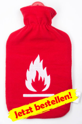 Wärmflasche Feuerwehr