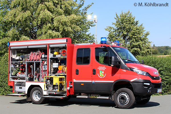 Fur Waldbrandeinsatze Tsf W Mit Allradantrieb Feuerwehr Magazin