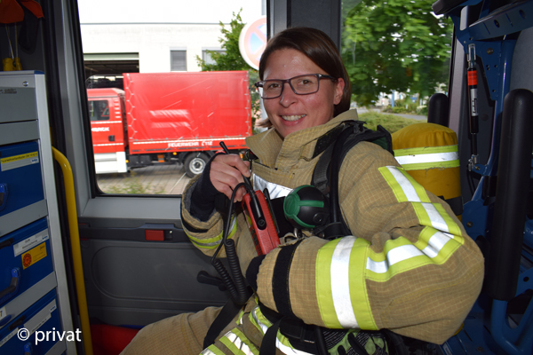 Werkfeuerwehrfrau