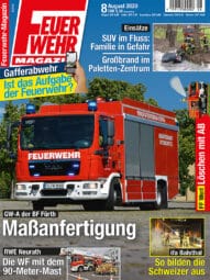 Produkt: PDF-Download: Feuerwehr-Magazin 8/2020