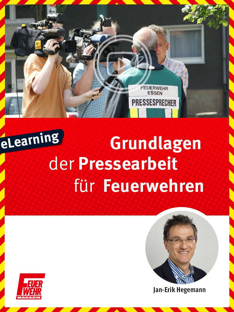 Produkt: Grundlagen der Pressearbeit für Feuerwehren