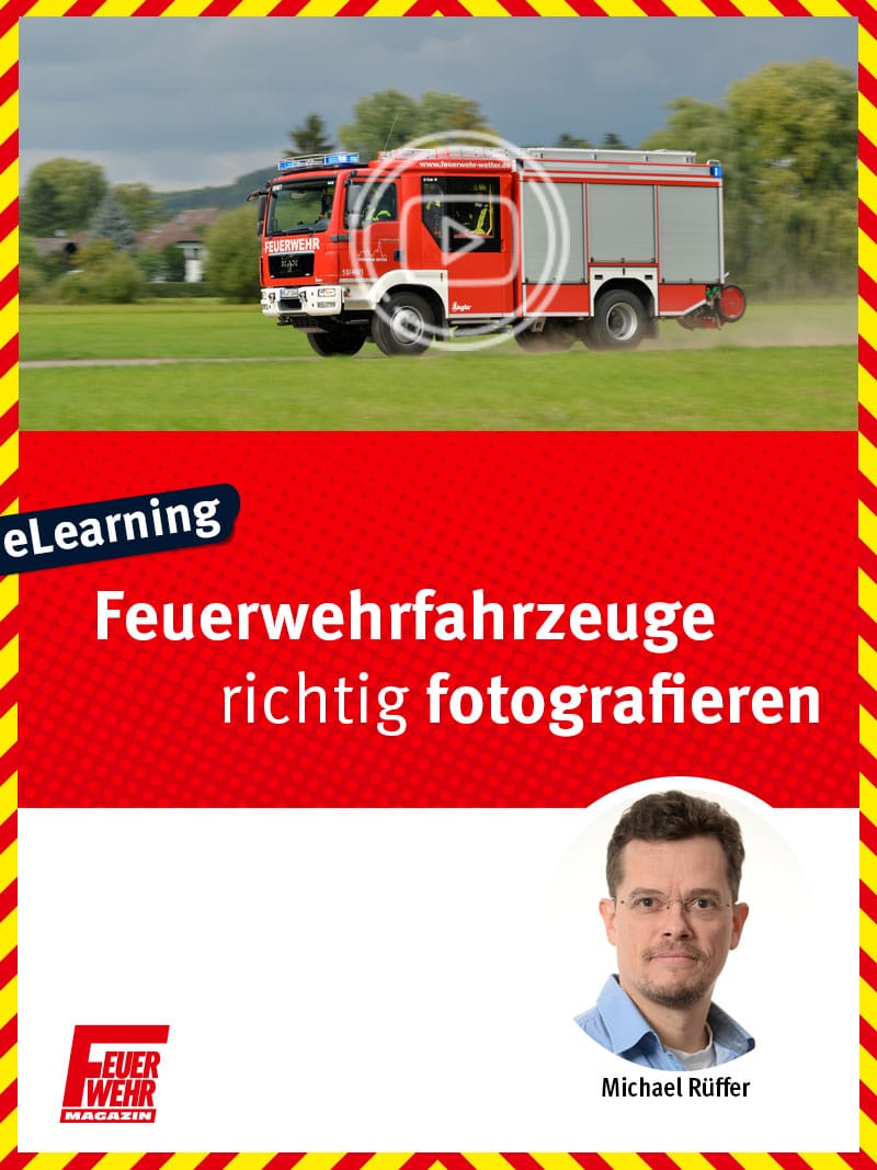 Produkt: Feuerwehrfahrzeuge richtig fotografieren