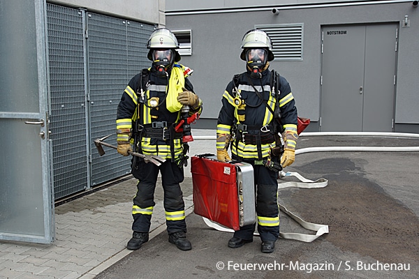 Verteiler Feuerwehr Zeichnung Stock Illustration