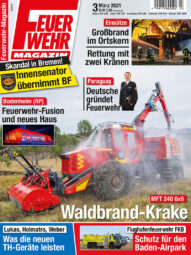 Produkt: PDF-Download: Feuerwehr-Magazin 03/2021
