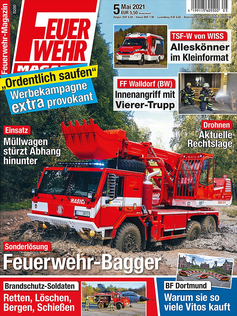 Produkt: Feuerwehr-Magazin 05/2021 Digital
