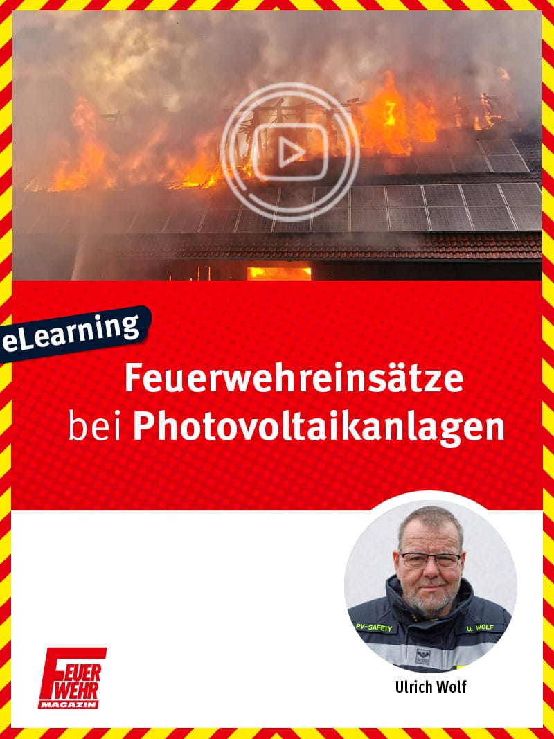 Produkt: Feuerwehreinsätze bei Photovoltaikanlagen