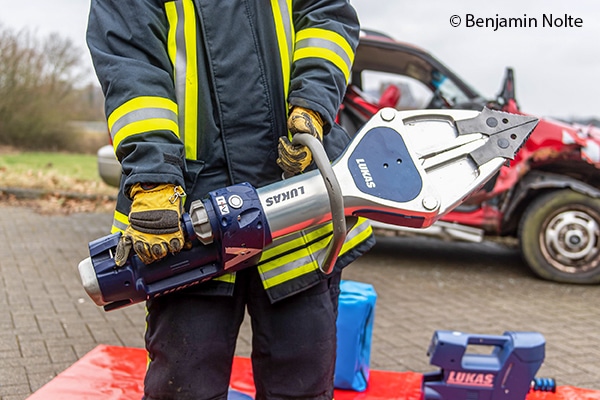 Trotz Alarmanlage: Spreizer aus Feuerwehrhaus geklaut