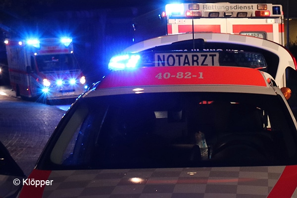 Symbolfoto Rettungsdienst im Einsatz