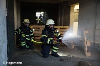 Vierertrupp Feuerwehr Walldorf