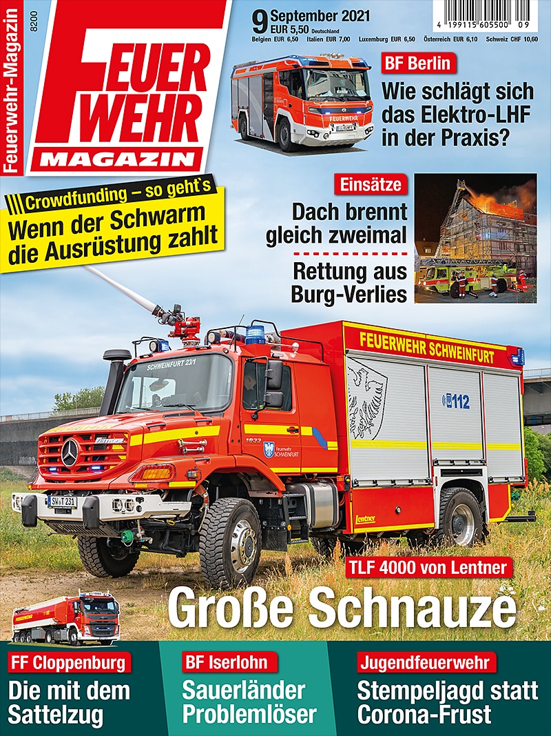 Produkt: Feuerwehr-Magazin 09/2021 Digital