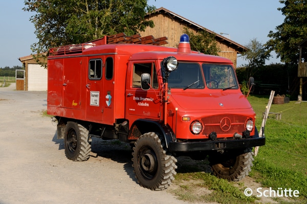 Löschgruppenfahrzeug von Ziegler auf Unimog U 404 S.