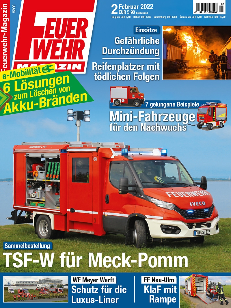 Produkt: Feuerwehr-Magazin 2/2022 Digital