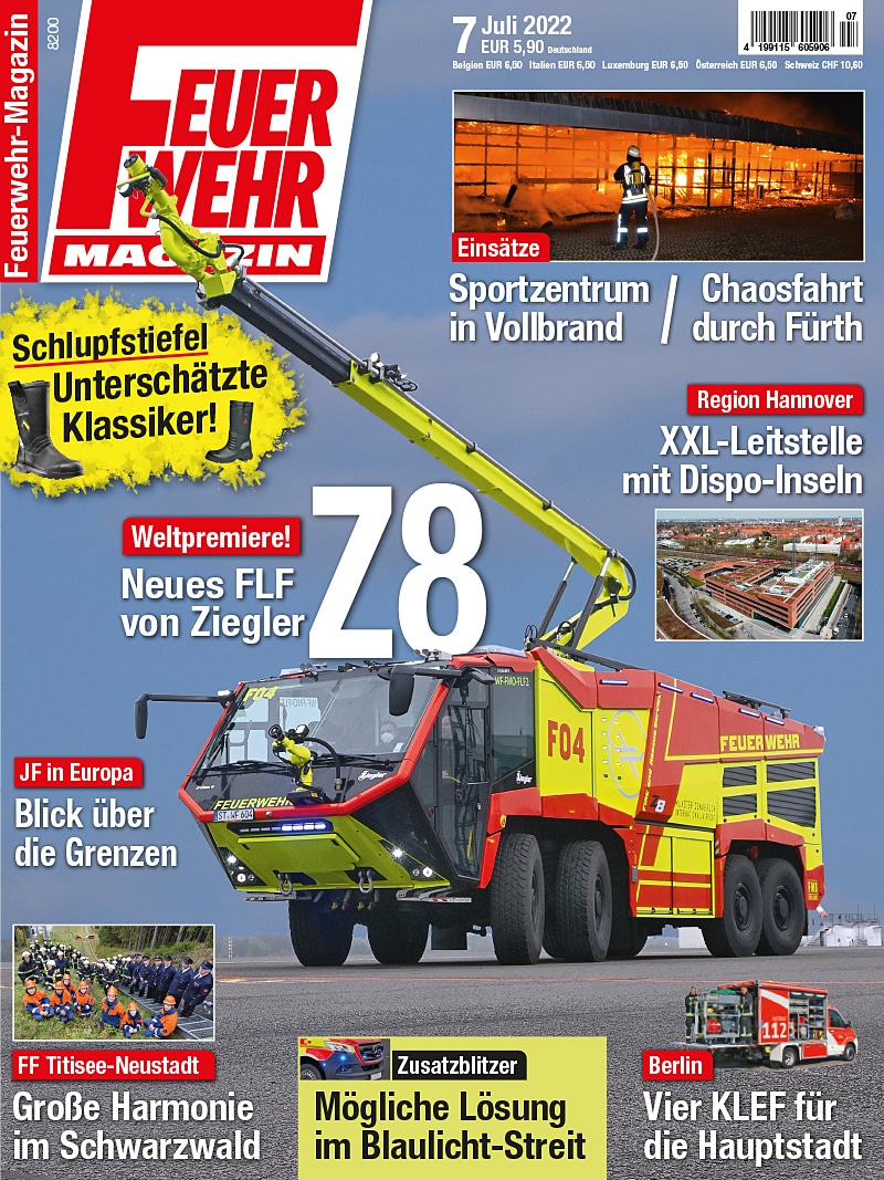 Produkt: Feuerwehr-Magazin 7/2022 Digital