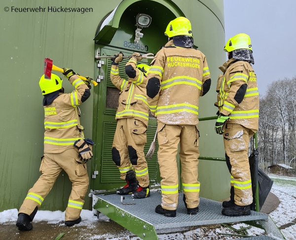 Einsatzbericht Feuerwehr Hückeswagen Windkraftanlage