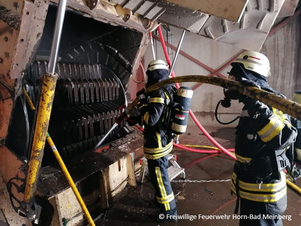 Industriebrand Horn-Bad Meinberg