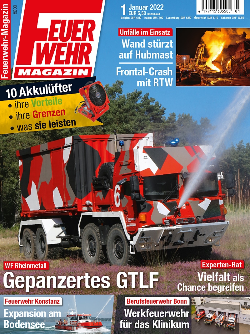 Produkt: Feuerwehr-Magazin 1/2022 Digital