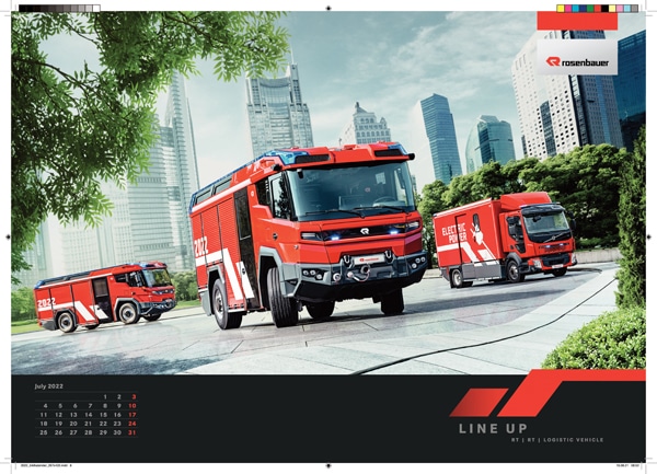 Feuerwehr Kalender 2022RETTUNG BRAND UNFALL FEUERWEHRAUTO statt 14,99 €